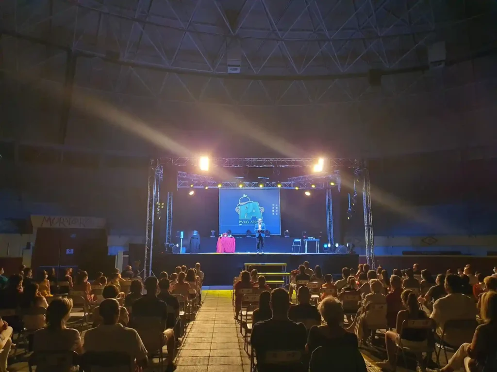 La magia del escenario